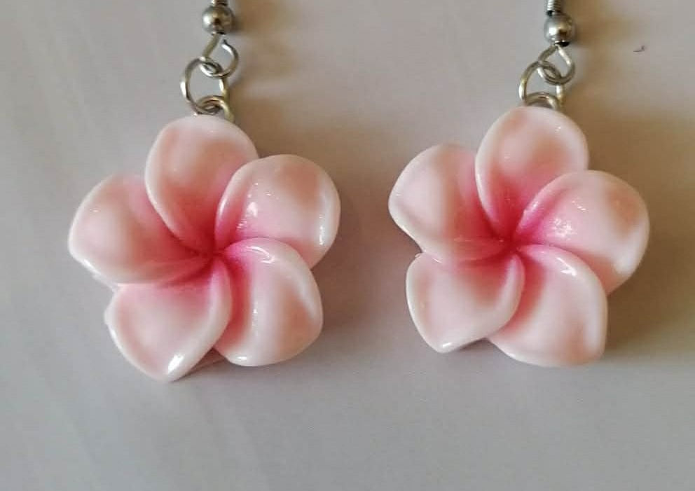 Boucles d'oreilles Noémie acier fait main