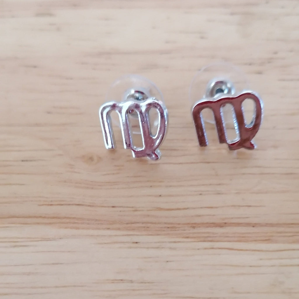 Boucles d'oreilles astrologique acier inoxydable