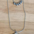 Collier love acier inoxydable