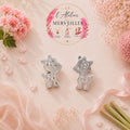 Boucles d'oreilles Rita acier inoxydable