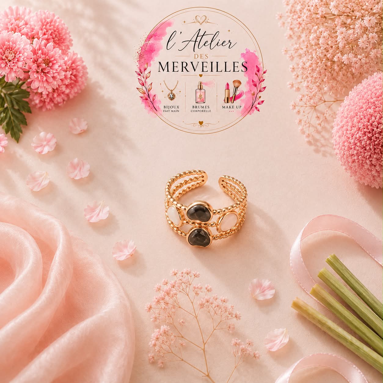Bague Charlotte acier inoxydable
