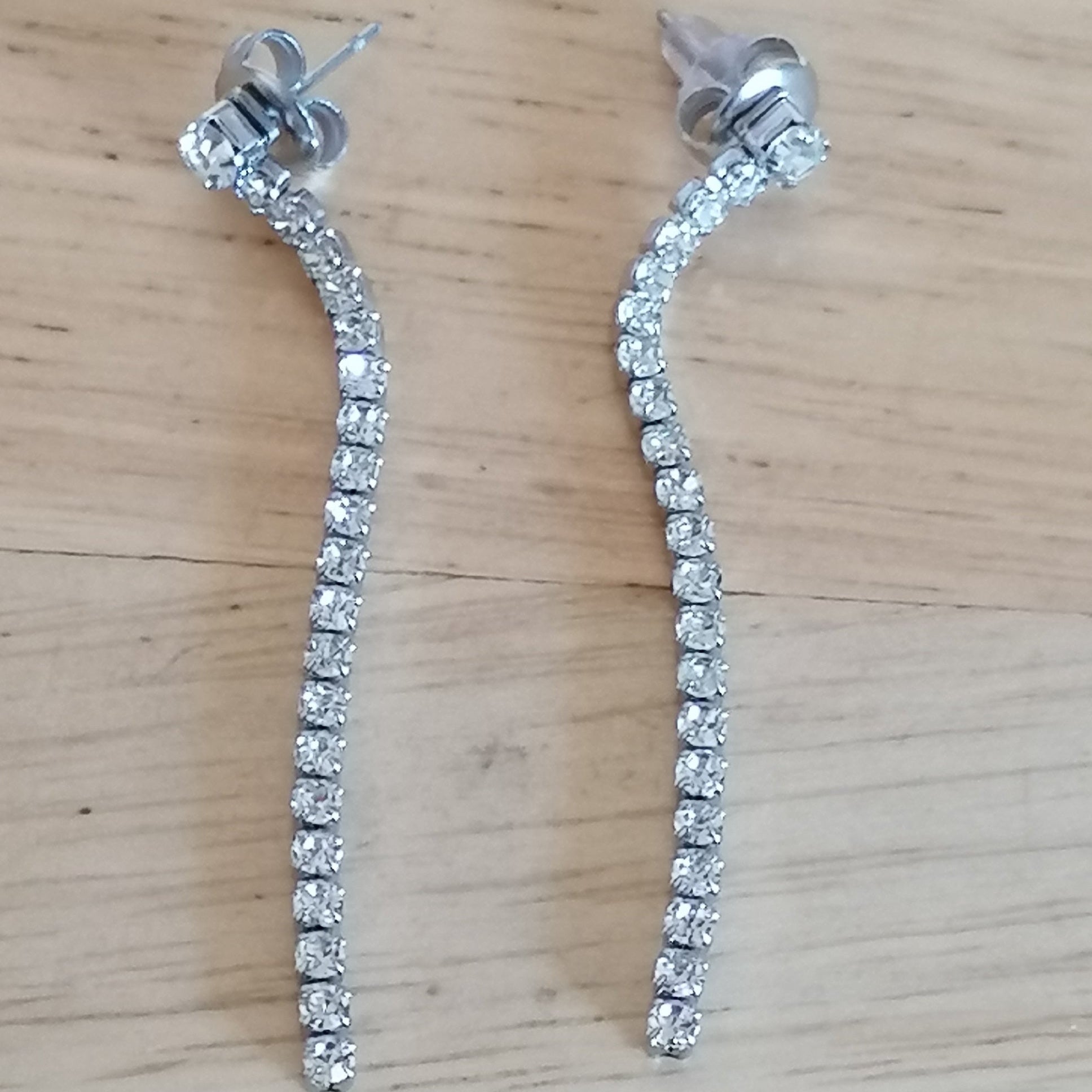 Boucles d'oreilles Hélène acier inoxydable