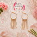 Boucles d'oreilles India acier inoxydable