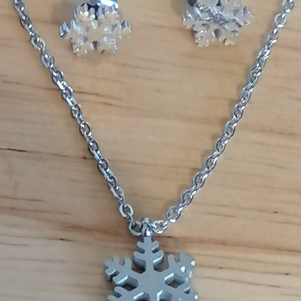 Parure étoile acier inoxydable