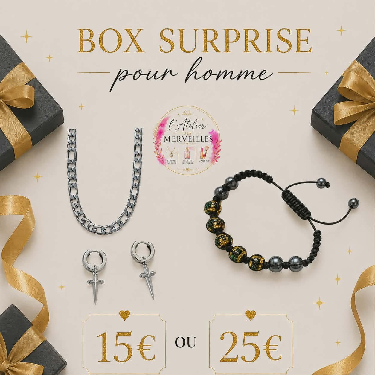 Box surprise hommes