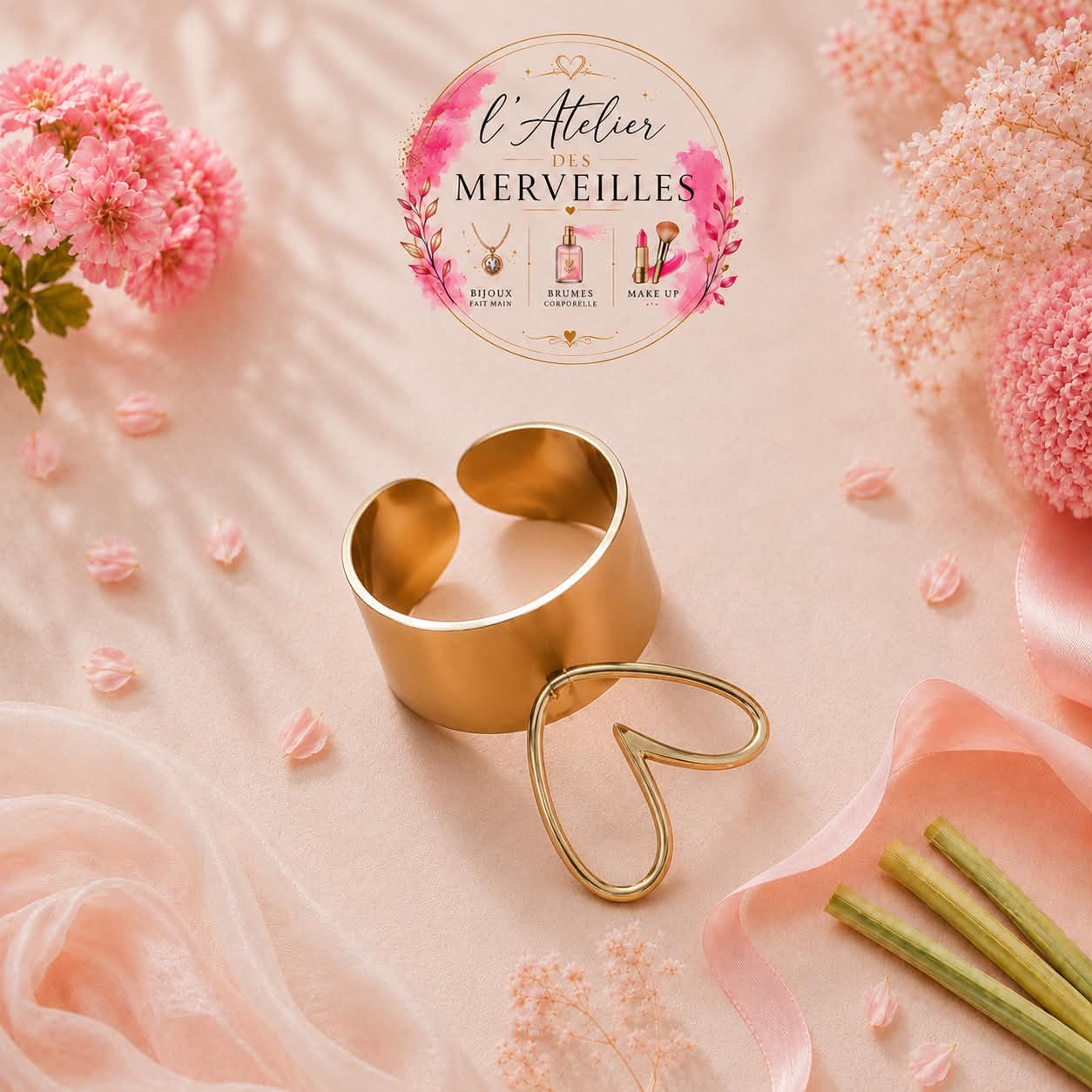 Bague Evelyne acier inoxydable