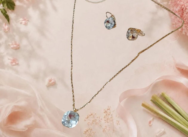 Parure Elsa acier inoxydable