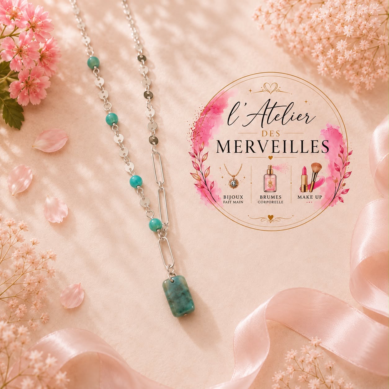Collier Sofia acier inoxydable