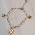 Bracelet lounea acier fait main