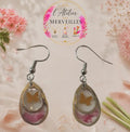 Boucles d'oreilles Laly acier fait main