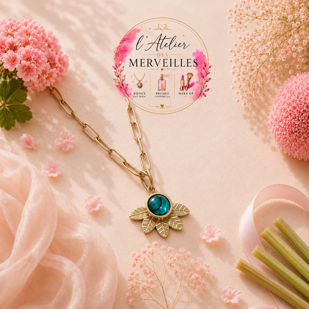 Collier louly acier inoxydable