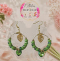 Boucles d'oreilles Rita acier inoxydable fait main