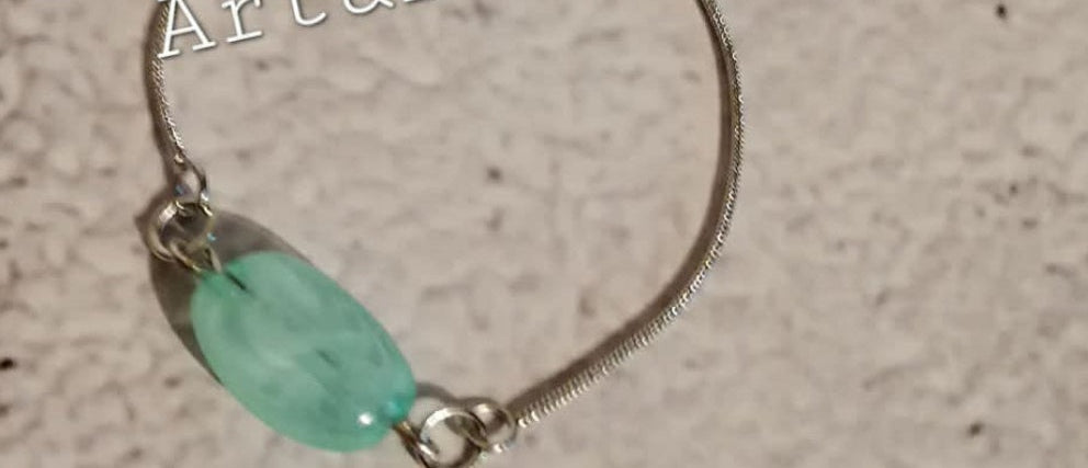 Bracelet giorga acier fait main