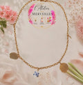 Collier Rosalie acier fait main