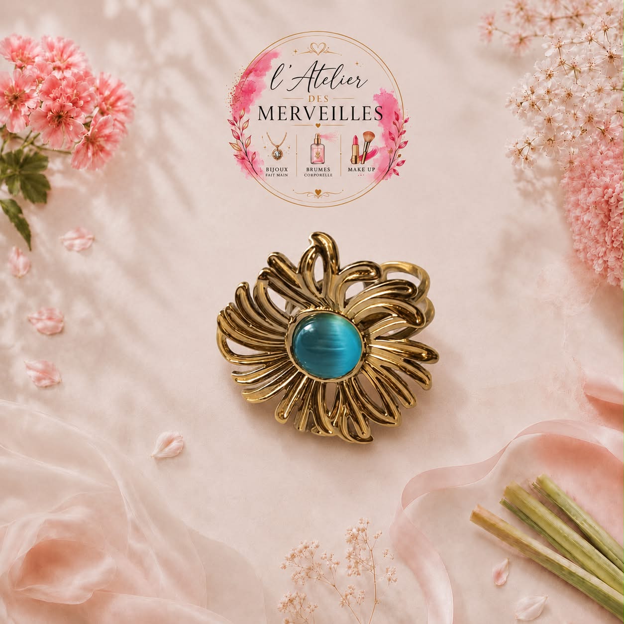 Bague Helena acier inoxydable