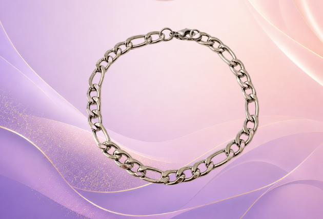 Jean bracelet en acier inoxydable