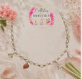 Collier acier fait main