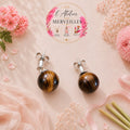 Boucles d'oreilles Nathalie acier inoxydable