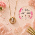 Collier romane acier