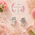 Boucles d'oreilles Angy acier inoxydable