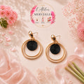 Boucles d'oreilles en acier Sophie