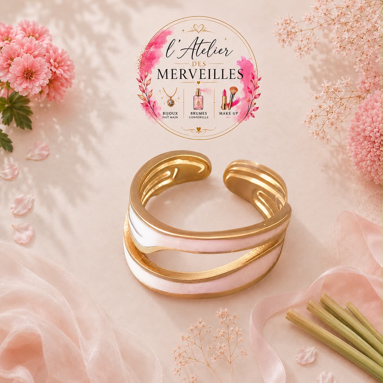Bague Kim acier inoxydable