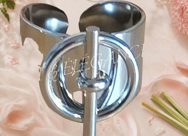 Bague Amelia acier inoxydable