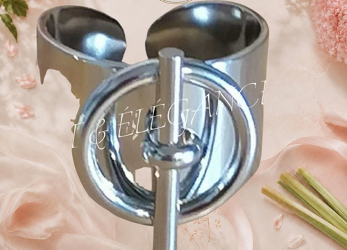 Bague Amelia acier inoxydable