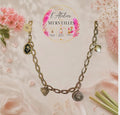 Collier Carolina acier fait main