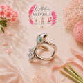 Bague Esther acier inoxydable