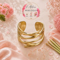 Bague Gloria acier inoxydable