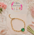 Bracelet Agnès acier fait main