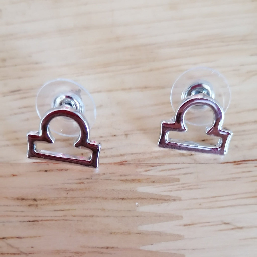 Boucles d'oreilles astrologique acier inoxydable