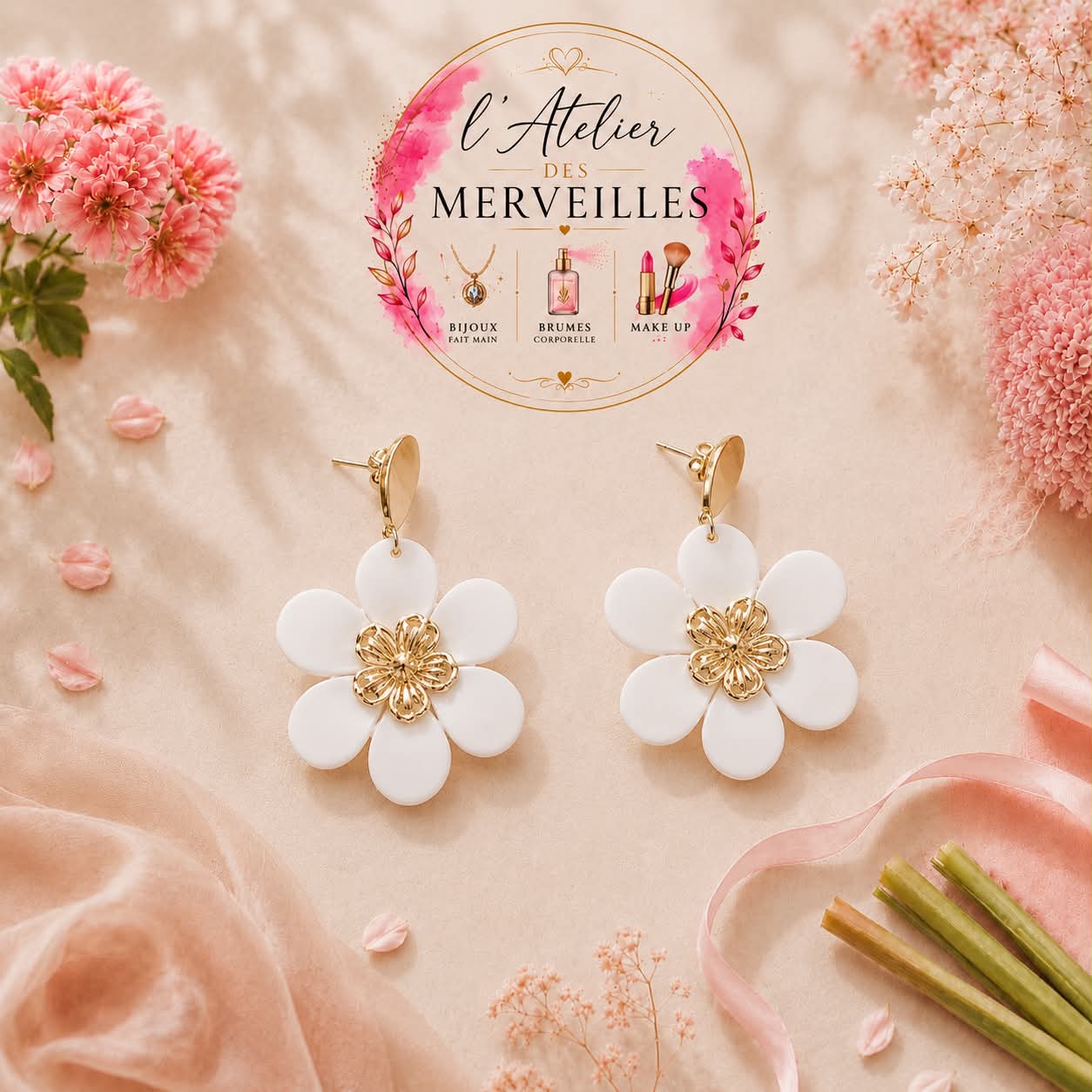 Boucles d'oreilles romy