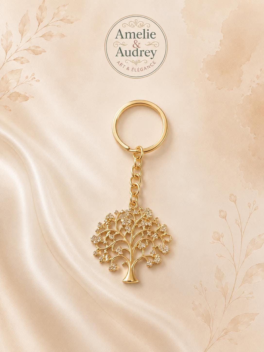 Porte clé arbre de vie
