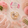 Bague Juliette acier inoxydable