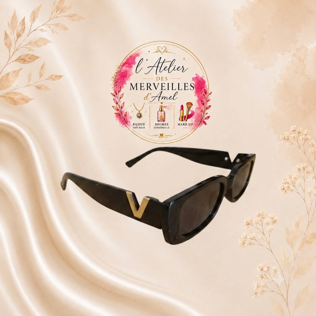Lunette de soleil noir