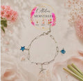 Bracelet iris acier fait main