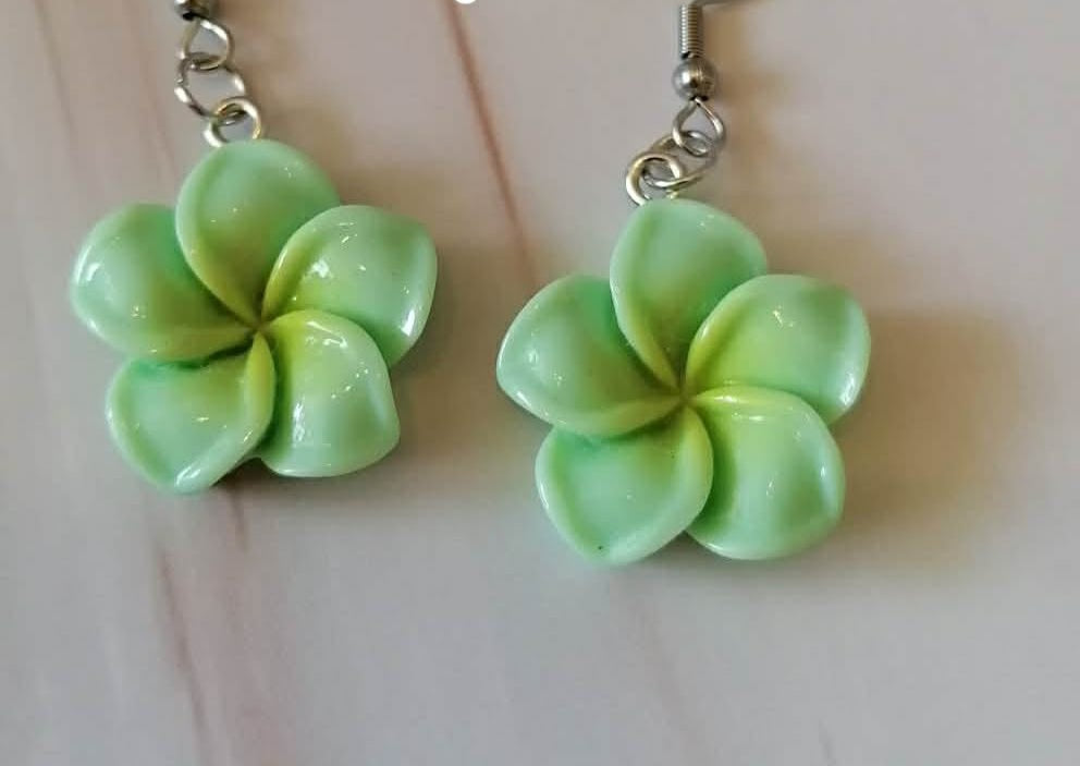Boucles d'oreilles Noémie acier fait main