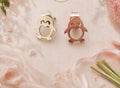 Boucles d'oreilles pingouin