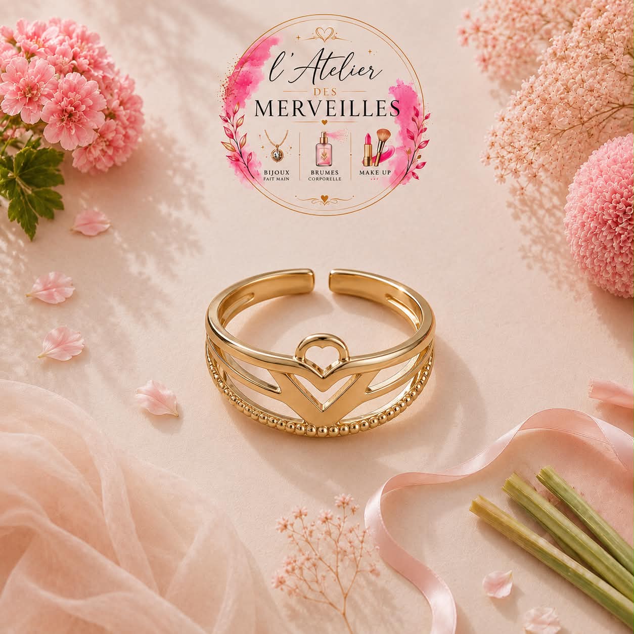 Bague émie acier inoxydable