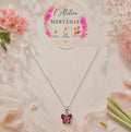Collier Annie acier fait main