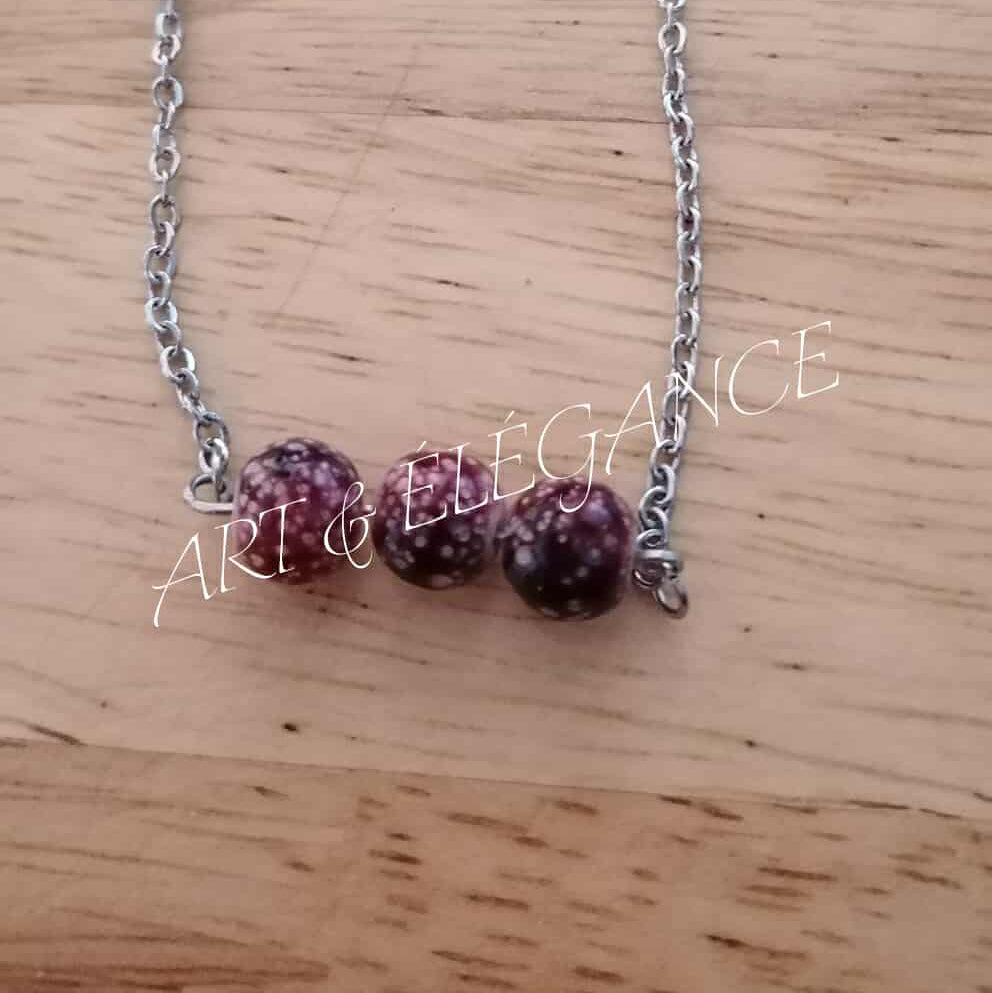 Bracelet angélique acier fait main