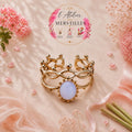 Bague Ariel acier inoxydable