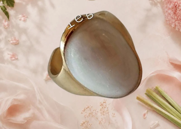 Bague Olivia acier inoxydable
