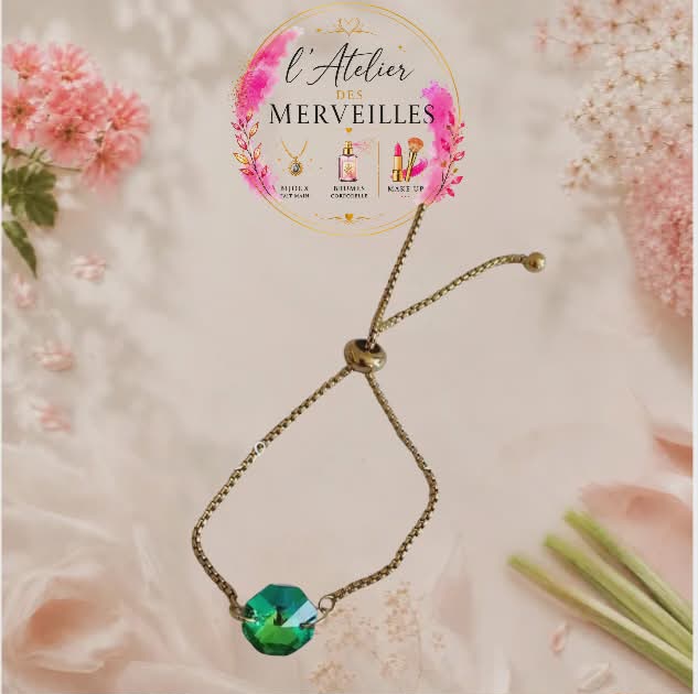 Bracelet Aude acier fait main