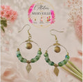 Boucles d'oreilles Virginie acier inoxydable fait main