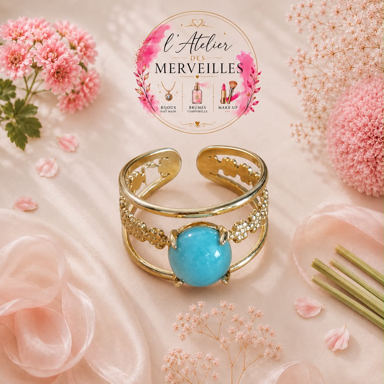 Bague Paula acier inoxydable