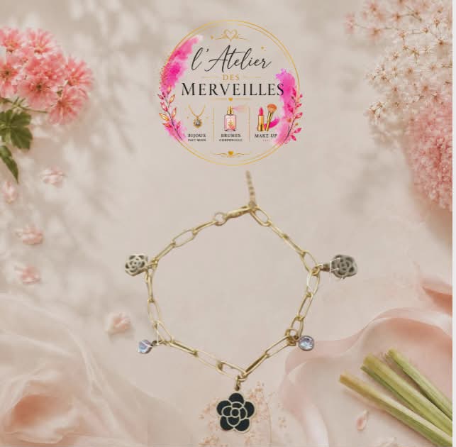 Bracelet lorette acier fait main