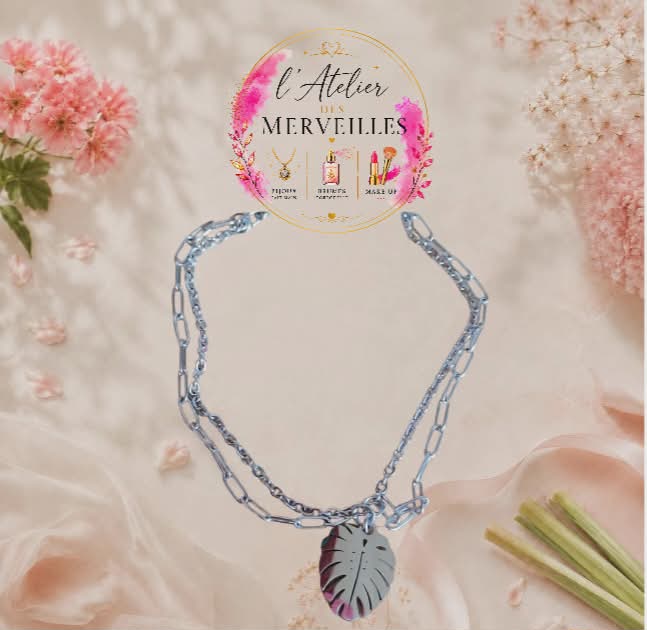 Bracelet Ambroise acier fait main